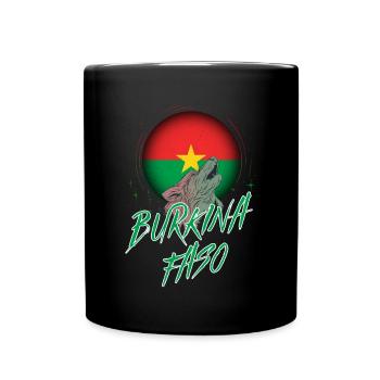 Burkina Faso - Full Colour Mug - black - Front