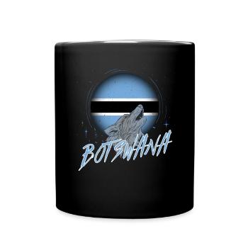 Botswana - Full Colour Mug - black - Front
