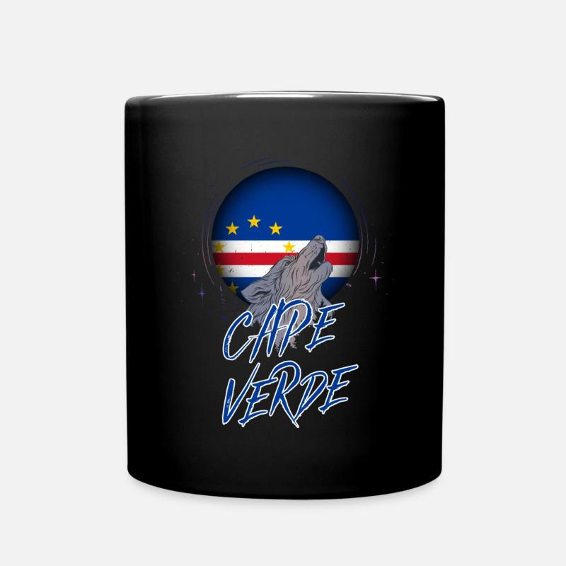 Cap Vert - Mug uni - noir
