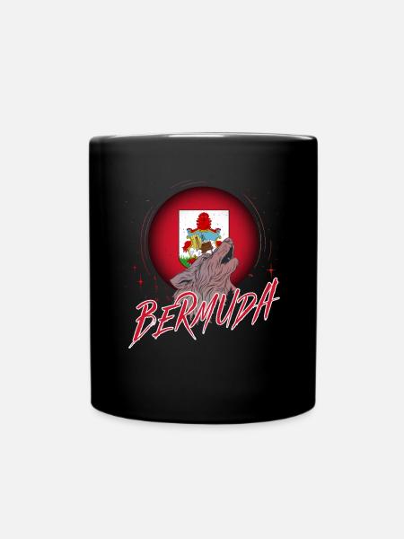 Bermuda - Full Colour Mug - black