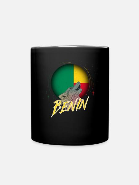 Benin - Tasse einfarbig - Schwarz
