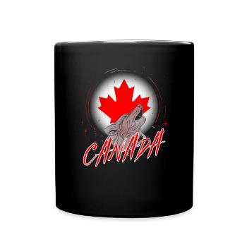 Canada - Full Colour Mug - black - Front