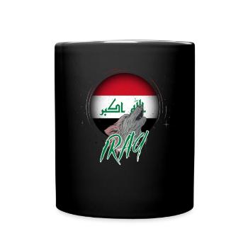 Iraq - Full Colour Mug - black - Front