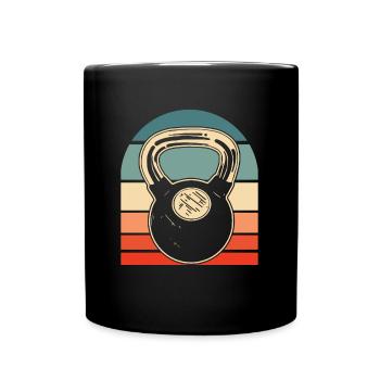 Fitness - Full Colour Mug - black - Front