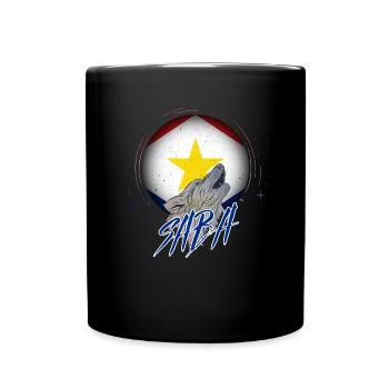 Saba - Full Colour Mug - black - Front