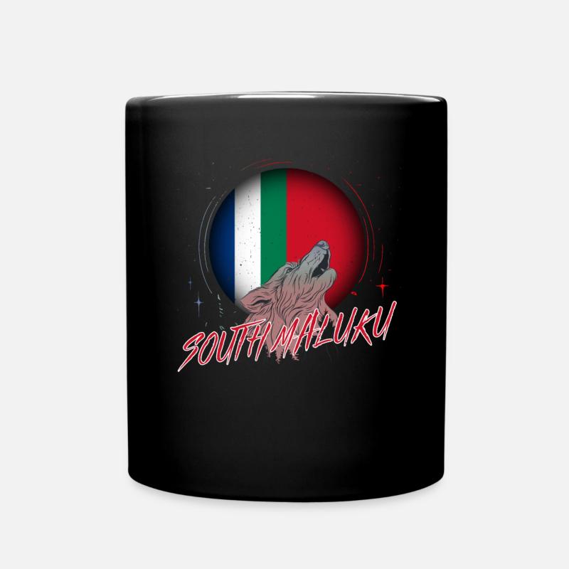 Republik Maluku Selatan - Tasse einfarbig - Schwarz