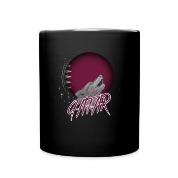 Qatar - Full Colour Mug - black - Front