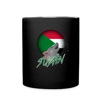 Sudan - Full Colour Mug - black - Front