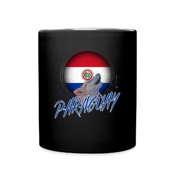 Paraguay - Tasse einfarbig - Schwarz - Vorne