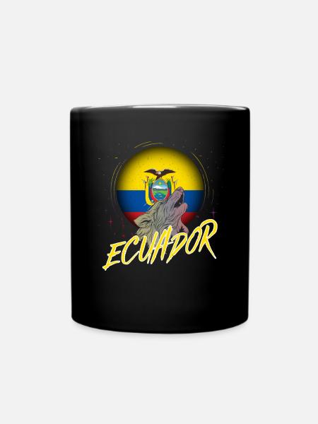 Équateur - Mug uni - noir
