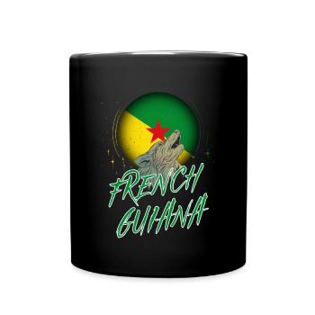 French Guiana - Full Colour Mug - black - Front