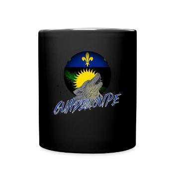 Guadeloupe - Mug uni - noir - Devant