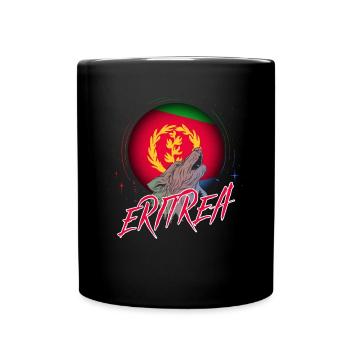 Eritrea - Tasse einfarbig - Schwarz - Vorne