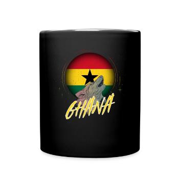 Ghana - Mug uni - noir - Devant