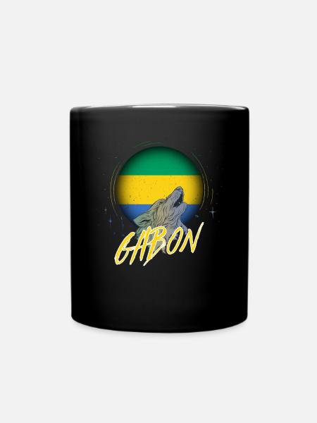 Gabon - Mug uni - noir