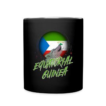 Guinée équatoriale - Mug uni - noir - Devant