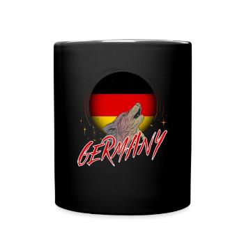 Germany - Full Colour Mug - black - Front