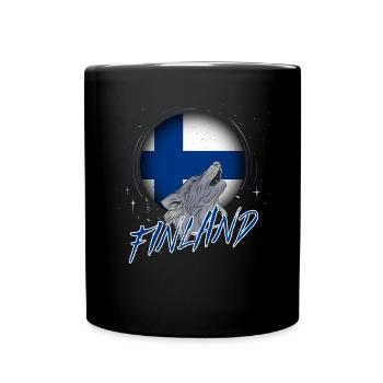 Finland - Full Colour Mug - black - Front
