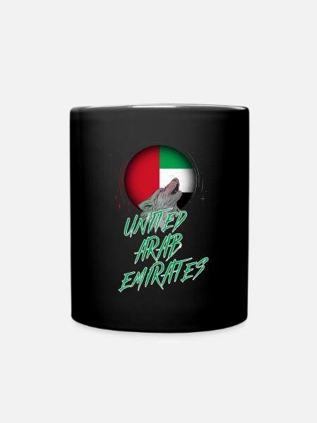 Emirats Arabes Unis - Mug uni - noir
