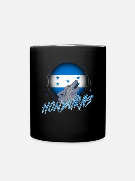 Honduras - Tasse einfarbig - Schwarz