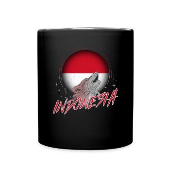 Indonesia - Full Colour Mug - black - Front
