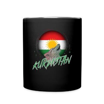 Kurdistan - Full Colour Mug - black - Front