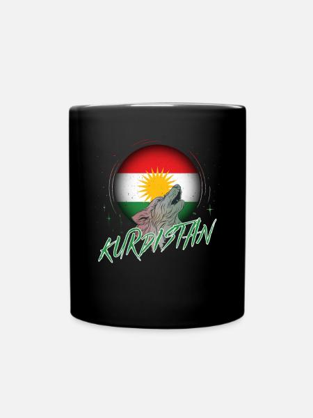 Kurdistan - Mug uni - noir