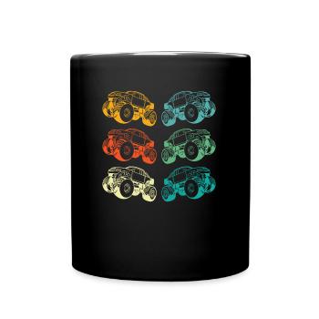 Monster Truck - Mug uni - noir - Devant