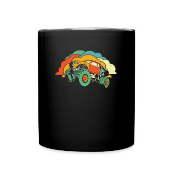 Monster Truck - Mug uni - noir - Devant