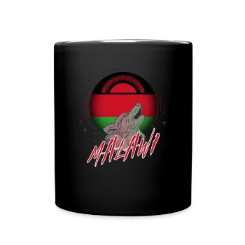 Malawi - Full Colour Mug - black - Front