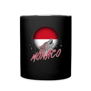 Monaco - Mug uni - noir - Devant