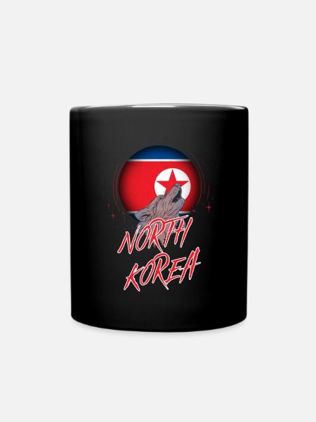 Corée du Nord - Mug uni - noir