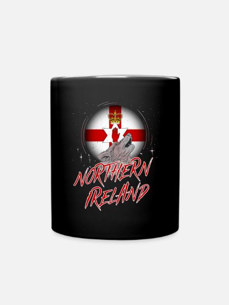 Northern Ireland - Full Colour Mug - black