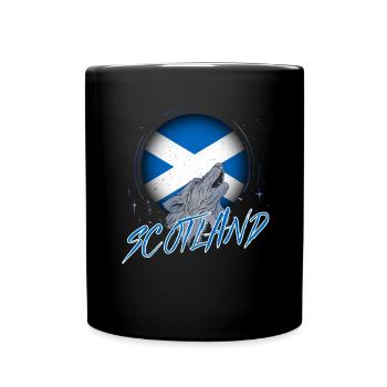 Scotland - Full Colour Mug - black - Front