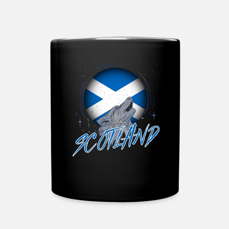 Schottland - Tasse einfarbig - Schwarz