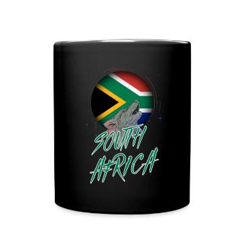South Africa - Full Colour Mug - black - Front