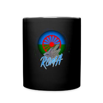 Roma - Tasse einfarbig - Schwarz - Vorne