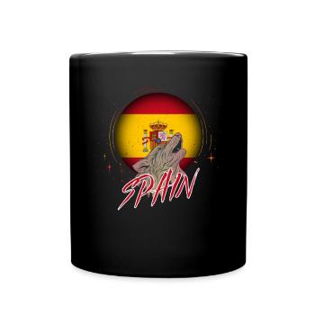 Spain - Full Colour Mug - black - Front