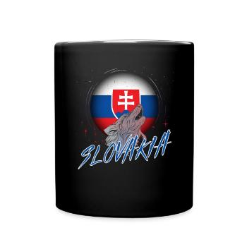Slovakia - Full Colour Mug - black - Front