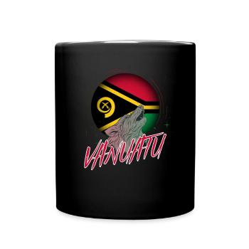 Vanuatu - Mug uni - noir - Devant