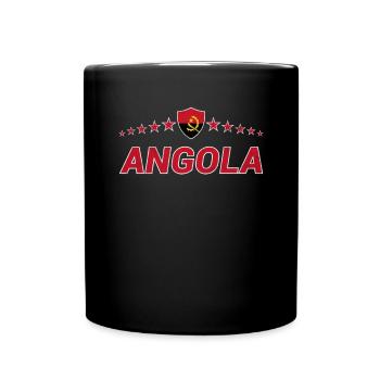 Angola - Mug uni - noir - Devant