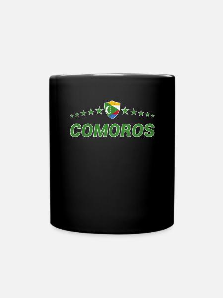 Comores - Mug uni - noir