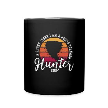 Tornado Hunter A Short Story I Am A Storm - Tasse einfarbig - Schwarz - Vorne