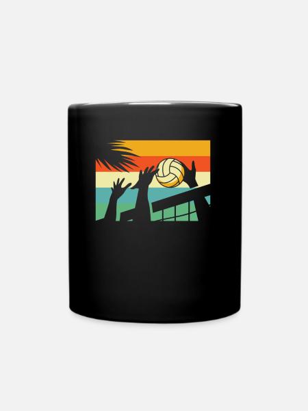 Volley-ball Volley-ball - Mug uni - noir