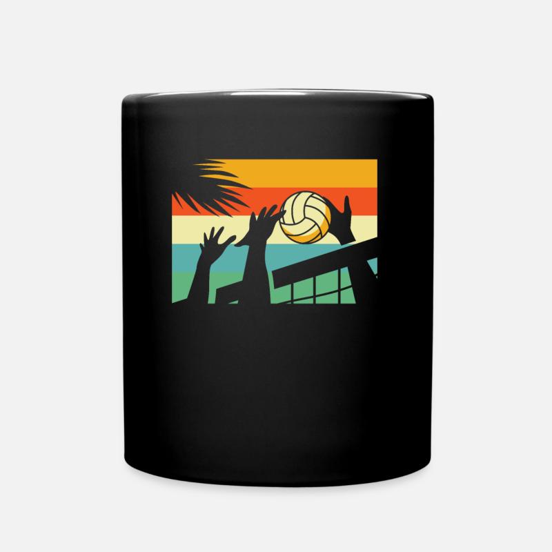 Volley-ball Volley-ball - Mug uni - noir