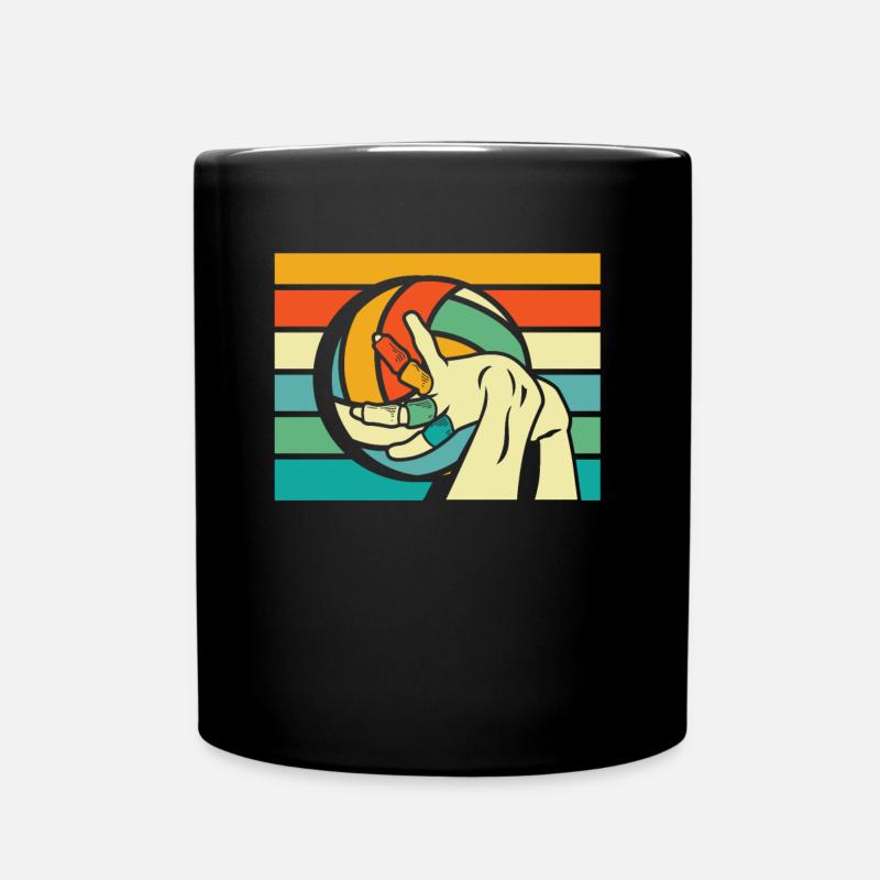 Volley-ball Volley-ball - Mug uni - noir