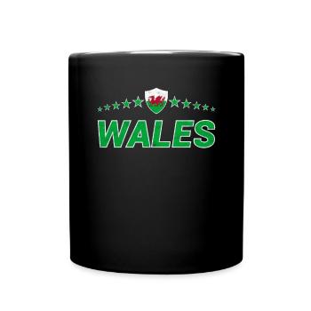 Wales - Full Colour Mug - black - Front