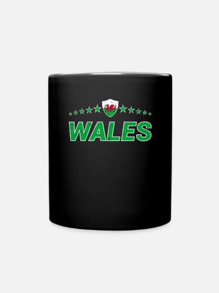 Wales - Tasse einfarbig - Schwarz