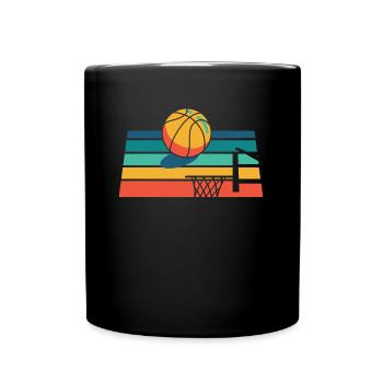 Joueur de basket-ball - Mug uni - noir - Devant