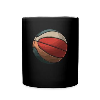 Joueur de basket-ball - Mug uni - noir - Devant
